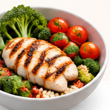 Fresh, healthy meal bowl